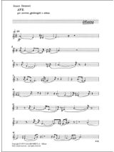 Ave Per Ottavino, Glockenspiel & Celesta - Franco Donatoni - Partition